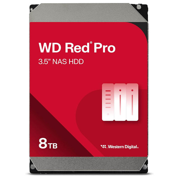 Hd Para Servidor Nas 8tb Western Digital Wd Red Pro 3.5 Sata III 6gb/S 256mb - WD8005FFBX
