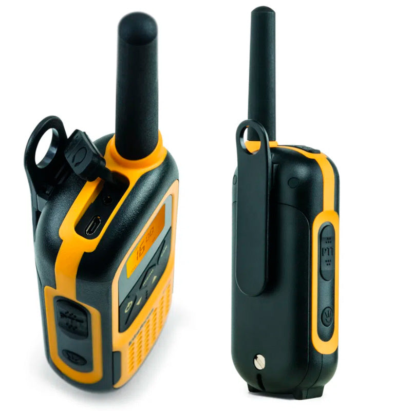 Radio de Comunicação Walkie Talkie Intelbras RC4102 Amarelo - 4528102 Truedata