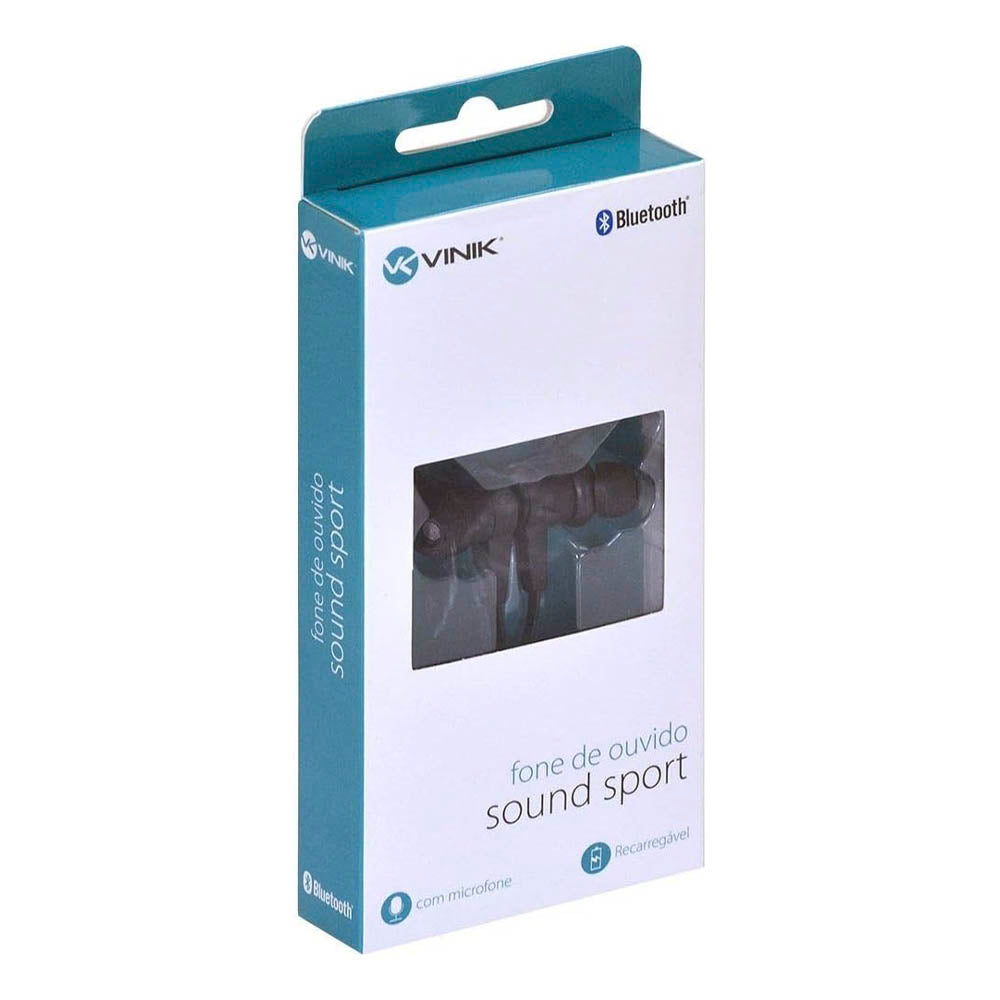 Fone De Ouvido Bluetooth Vinik Sound Sport