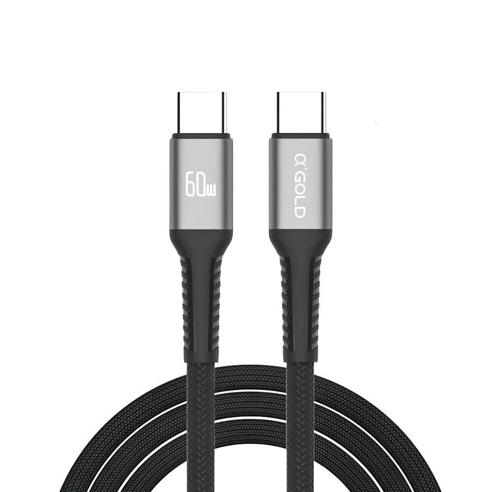 Cabo de Dados Tipo C P/ Tipo C 2,0m aGold Turbo 60W - CB69