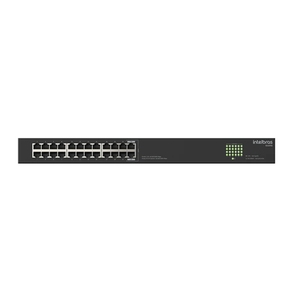 Switch 24 Portas Gigabit 10/100/1000 Mbps Intelbras S1124G - 4760115