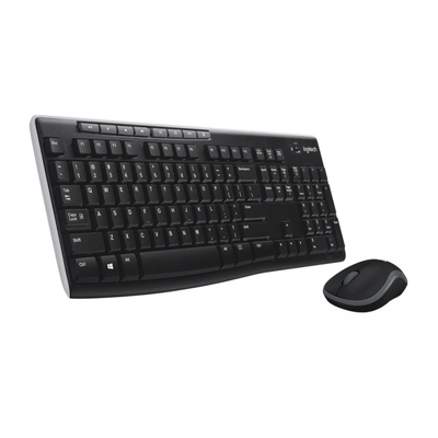 Kit Teclado E Mouse Sem Fio Logitech Mk270 - 920-004433