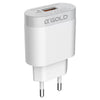 Carregador De Parede aGold Pro Usb Lightning (Iphone) Turbo 30W 6.1A - CA39-2 / IOS