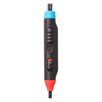 Fone de Ouvido Gamer P3 JBL Intra Auricular Quantum 50 Azul / Vermelho - JBLQTUM50N