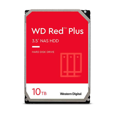 Hd Para Servidor Nas 10tb Western Digital Wd Red Plus 3.5 Sata III 6gb/S 256mb - WD101EFBX