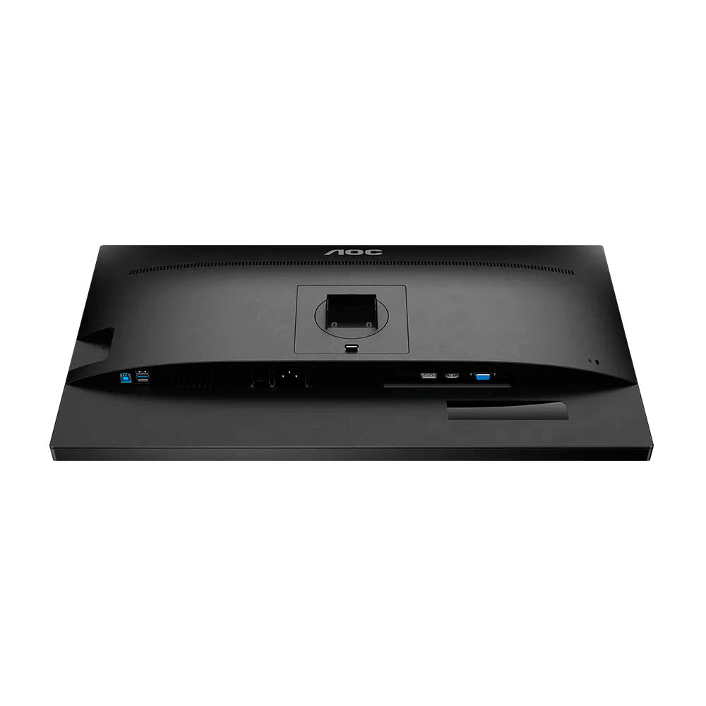 Monitor Corporativo Led 21.5 Pols Aoc Hdmi Displayport C/ Ajuste De Altura e Rotação Preto - 22P2UM