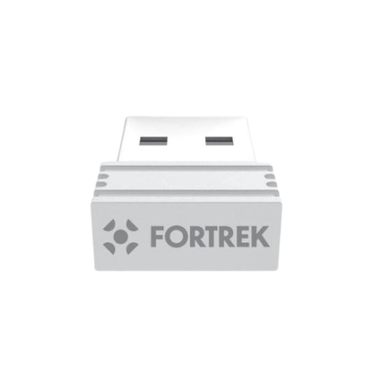 Mouse Sem Fio Com Dock de Carregamento Magnético Fortrek Branco - 86964