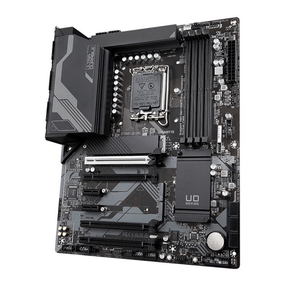 Placa Mae Gigabyte Z790 UD AC Wi-Fi Lga 1700 Ddr5 Hdmi Displayport M.2 NVME USB-C (12a, 13a e 14a Geração) - Z790 UD AC