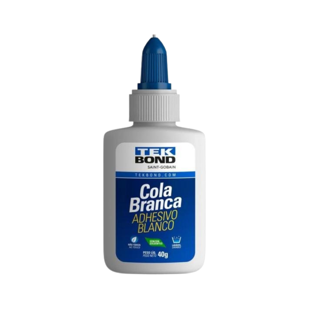 Cola Branca Escolar 40g Tekbond - 77553