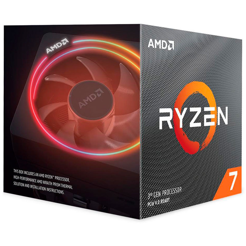 Processador AMD Ryzen 7 3700X 3.6ghz 32mb Lga AM4 S/ Video - 100100000071BOX