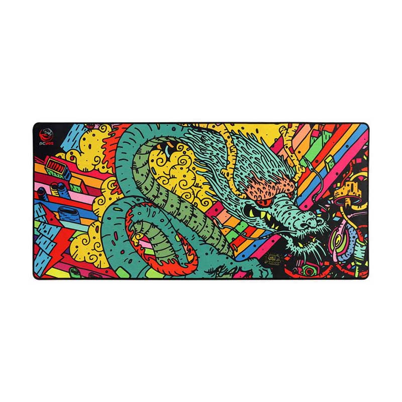 Mousepad Gamer PCYes Dragon Extended Estilo Speed 900X420MM - PMD90X42 Truedata