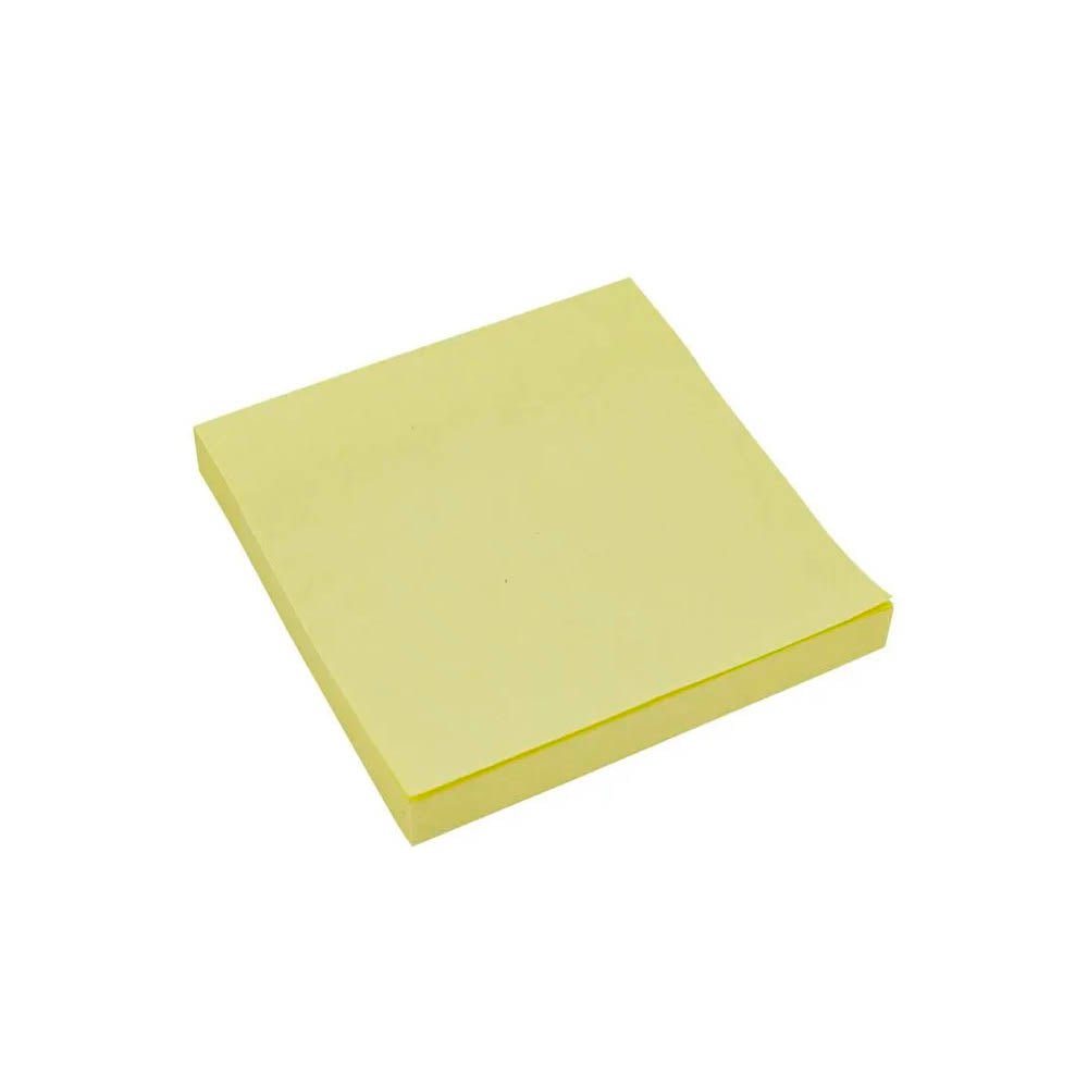 Bloco Adesivo 75x75mm Amarelo com 100 Folhas Keep - EI018 - Truedata