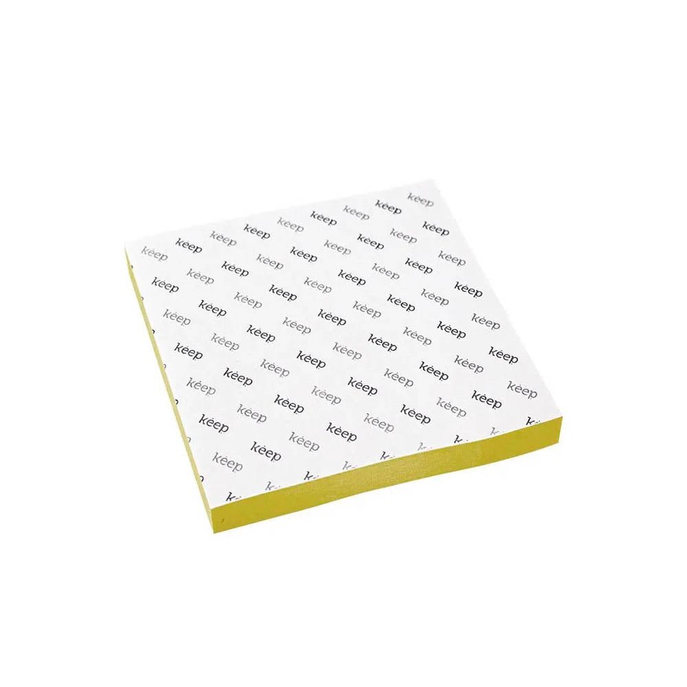 Bloco Adesivo 75x75mm Amarelo com 100 Folhas Keep - EI018 - Truedata