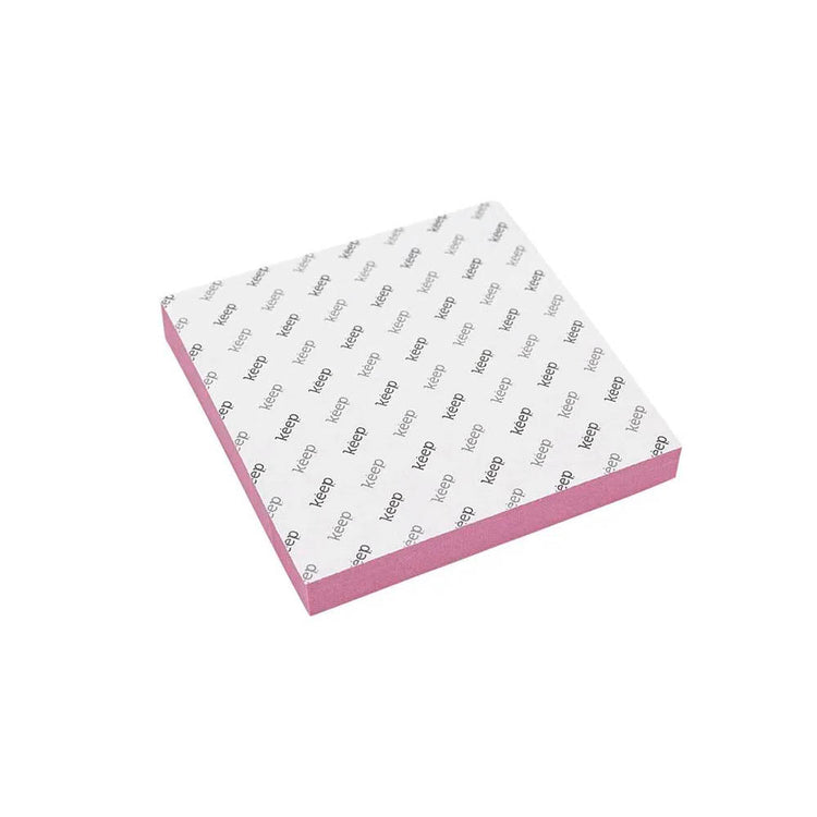 Bloco Adesivo 75x75mm Rosa 100 Folhas Keep - EI021 - Truedata