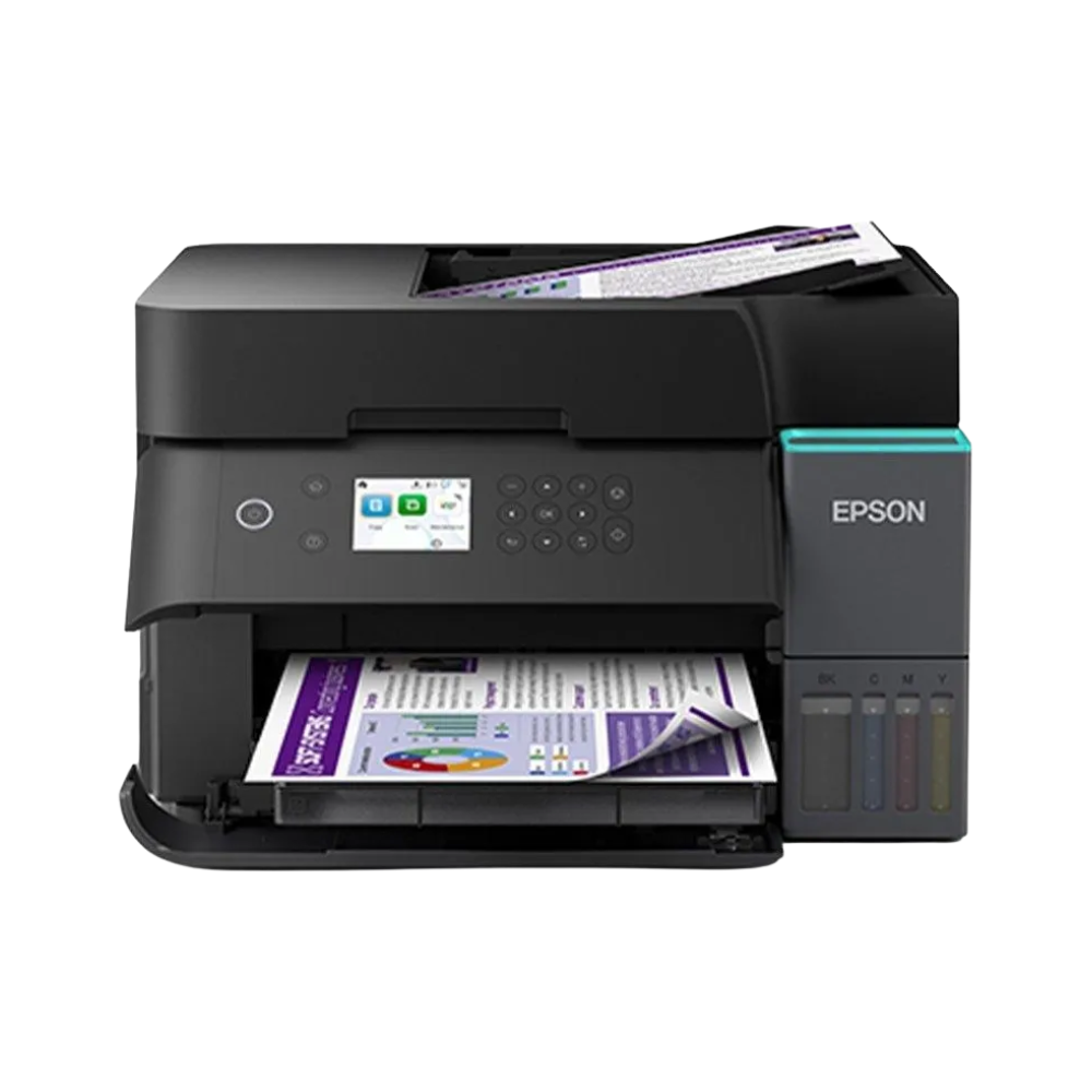Impressora Multifuncional Epson L6370 Ecotank Jato de Tinta Wireless ADF Duplex  Preto - C11CL43302BR