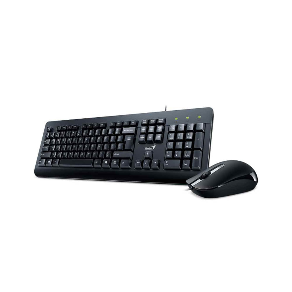 Kit Teclado E Mouse Com Fio Genius Km-160 - 31330001427