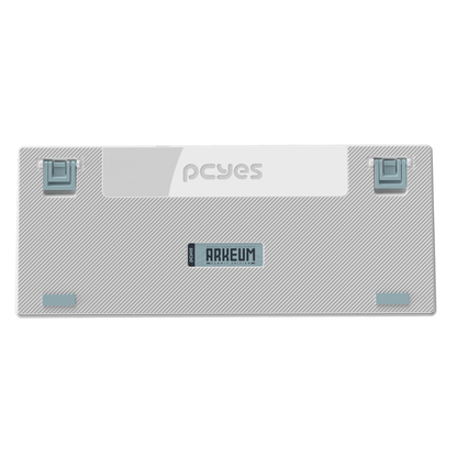 Teclado Gamer Mecanico PCYes Arkeum 75% Switch Red Summit Edition Azul / Branco - AKSM75RBR
