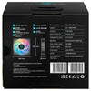 Kit c/ 3 Cooler Fan para Gabinete Iceberg Thermal IceGale Lightning ARGB 120mm Preto - IG12LT-B3A