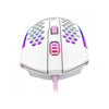 Mouse Gamer Redragon Reaping Elite 32000dpi 6 Botões RGB Branco e Rosa - M987WP-P
