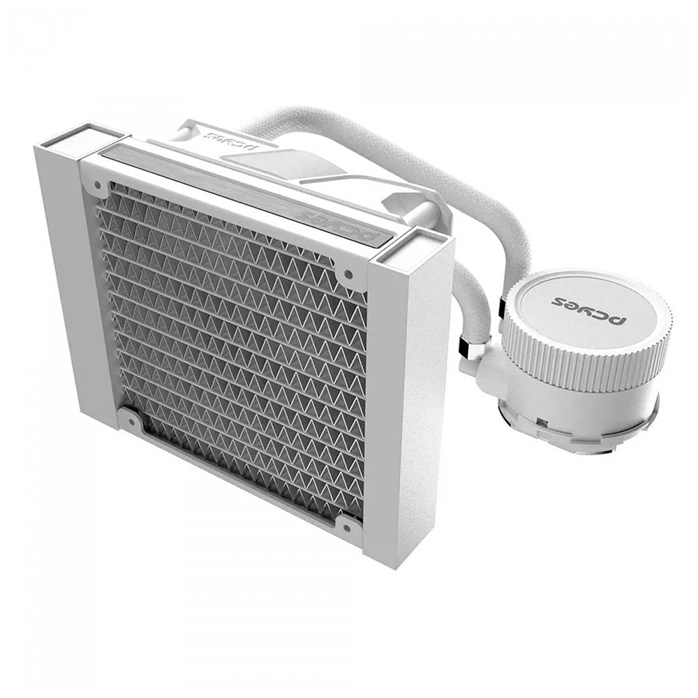 Water Cooler PCYes Sangue Frio 3 Single Fan 120mm ARGB TDP 200W (Intel/AMD) Branco - ARGBSF3120WGBR Truedata