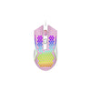 Mouse Gamer Redragon Reaping Elite 32000dpi 6 Botões RGB Rosa e Branco - M987PW-P