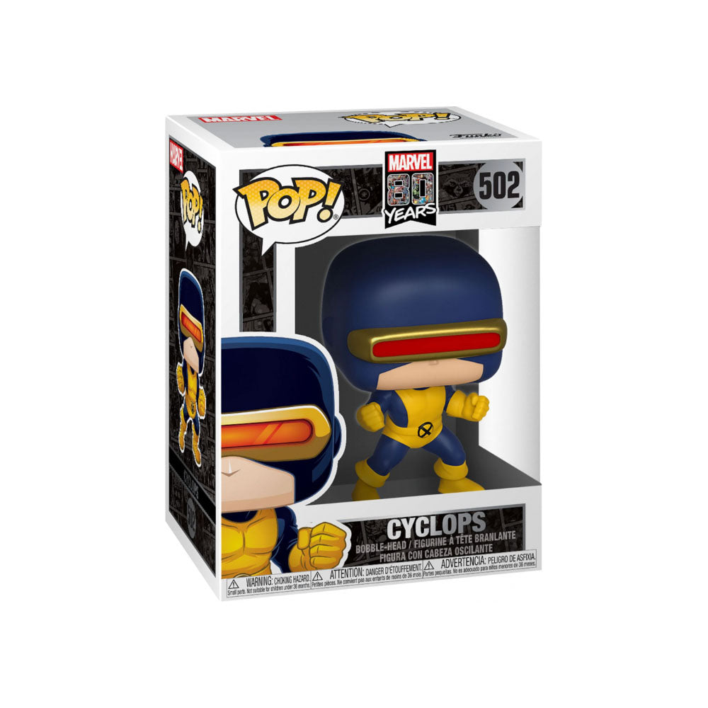 Funko Pop Marvel Edição Especial 80 anos - Ciclope - First Appearance - 35834