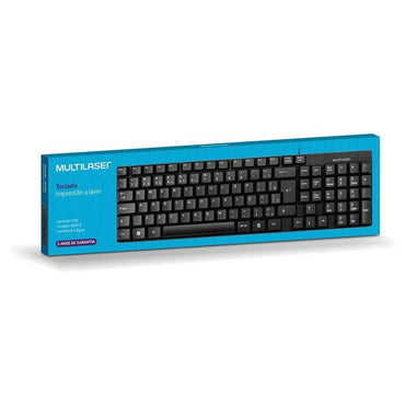 Teclado Usb Multi Preto - TC193
