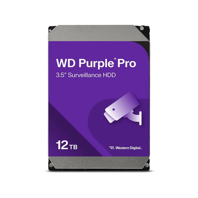 Hd Para Vigilância 12tb Western Digital WD Purple Surveillance Sata3 6gb/s - WD122PURP