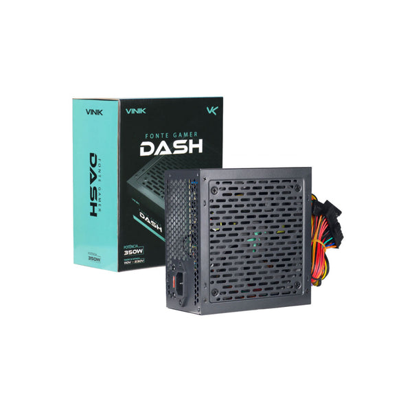Fonte Real Gamer Vinik Dash Atx 350w S/ Cabo Bivolt - VFG350WP