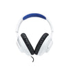 Headset Gamer Jbl Quantum 100 M2 P3 C/ Microfone Removível Branco / Azul - JBLQ100PWHTBLU