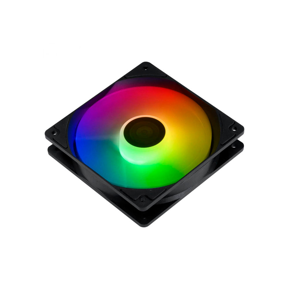 Cooler Fan para Gabinete PCYes Nix 2 ARGB 120mm 03 Pinos - FGNIX2