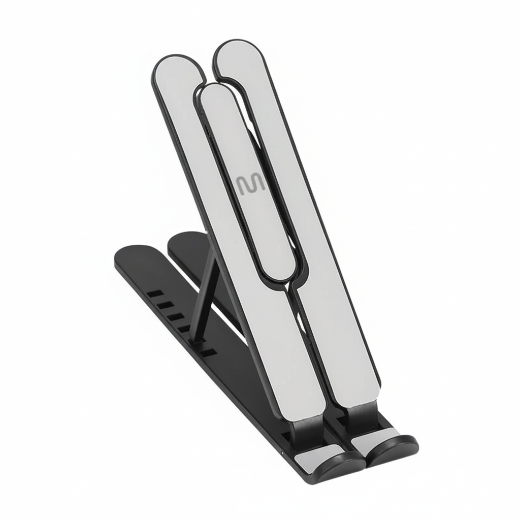 Suporte Retratil Para Notebook Multi Aluminio Regulável - AC439