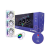 Water Cooler Triple Fan Fortrek Breezy 360mm ARGB Sync (Intel/AMD) Branco- 84964