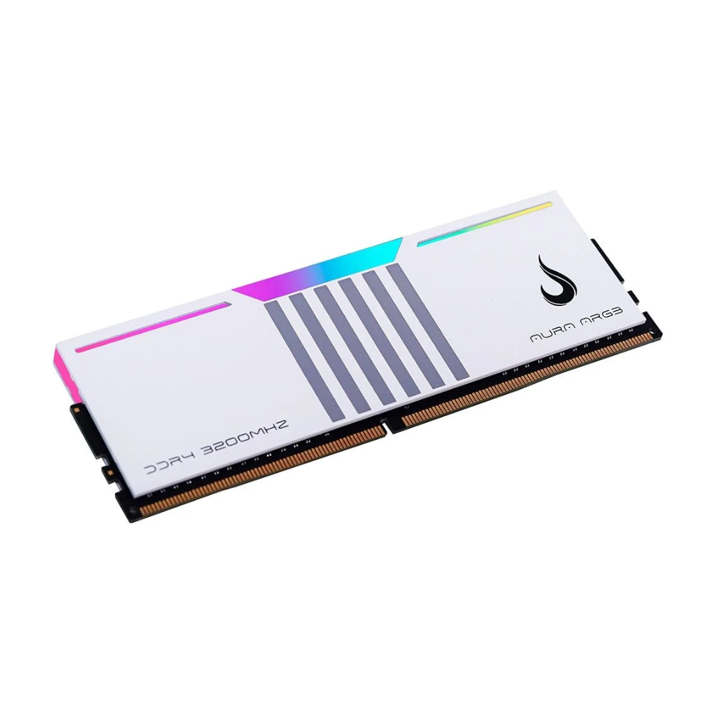 Memoria para Desktop Gamer DDR4 8gb 3200mhz 1.35V ARGB Rise Mode Aura Branco - RM-D4AW-8G-3200ARGB