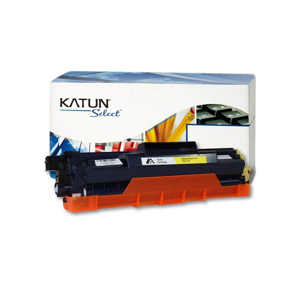 Toner Katun Select Brother Amarelo TN-217Y 2.3k P/ HLL-3210 DCP-L3551CDW