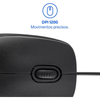 Mouse Usb Multilaser Preto - MO386