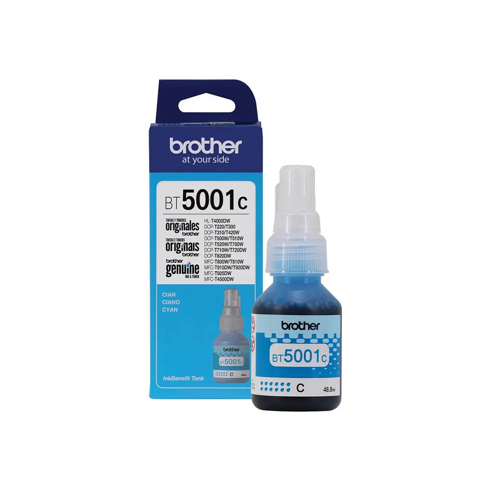 Refil De Tinta Brother 5K Ciano - BT5001C Truedata