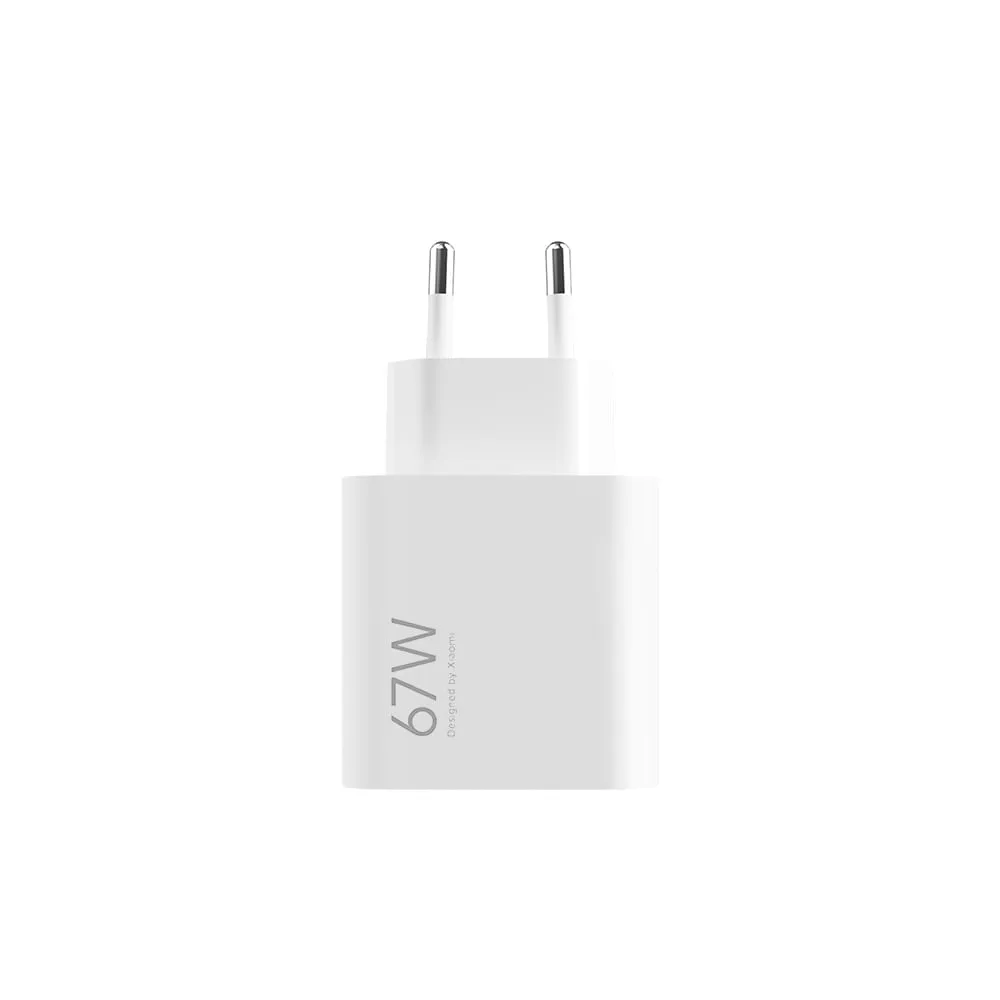 Carregador de Parede Turbo Usb / Usb-A 67W Xiaomi Branco - XM823BRA