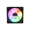 Kit 3 Coolers Fan para Gabinete Rhadium 120mm C/ Controladora e Controle Remoto Preto -  RHA-COO-0002