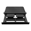 DIO Gaveta 1U 19" 24FO SC Preto C/ 2 Bandejas Flexmedia - DIO/24 SC