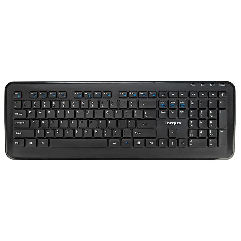 Kit  Teclado e Mouse Sem Fio Preto Targus - KM610