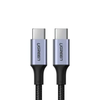 Cabo de Dados Usb Tipo C UGreen 100W 5A 2Mts Preto - US316