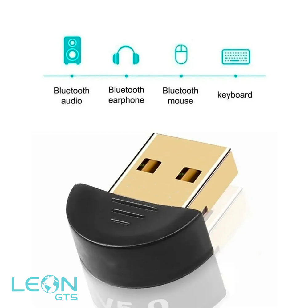 Adaptador Usb Bluetooth 5.0 Leon WX-15 Nano