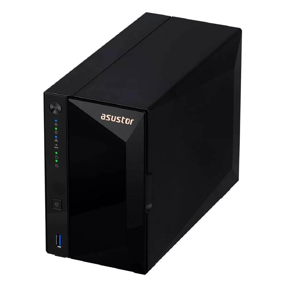 Storage Nas 2 Baias Asustor Drivestor Pro AS3302T Quad Core 1.7Ghz 2gb Ddr4 - AS3302T-V2
