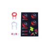 Teclado Gamer Mecanico PCYes Kratz Outemu Red Hotswap Abnt2 RGB Preto - PKOHRDRGB