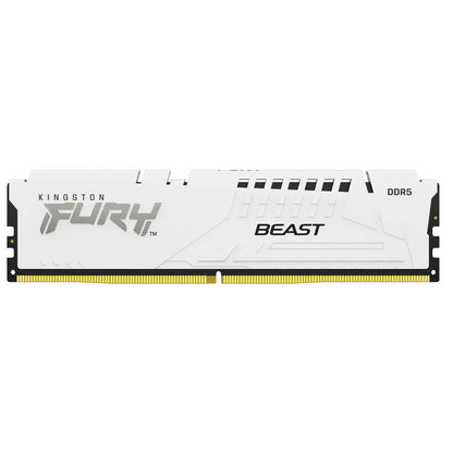 Memoria para Desktop DDR5 Gamer 16gb 6800Mhz Kingston Fury Beast White - KF568C34BW-16 Truedata