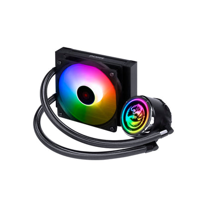 Water Cooler Single Fan PCYes Nix 2 120mm ARGB (Intel/AMD) - PCYWCNIX120 Truedata