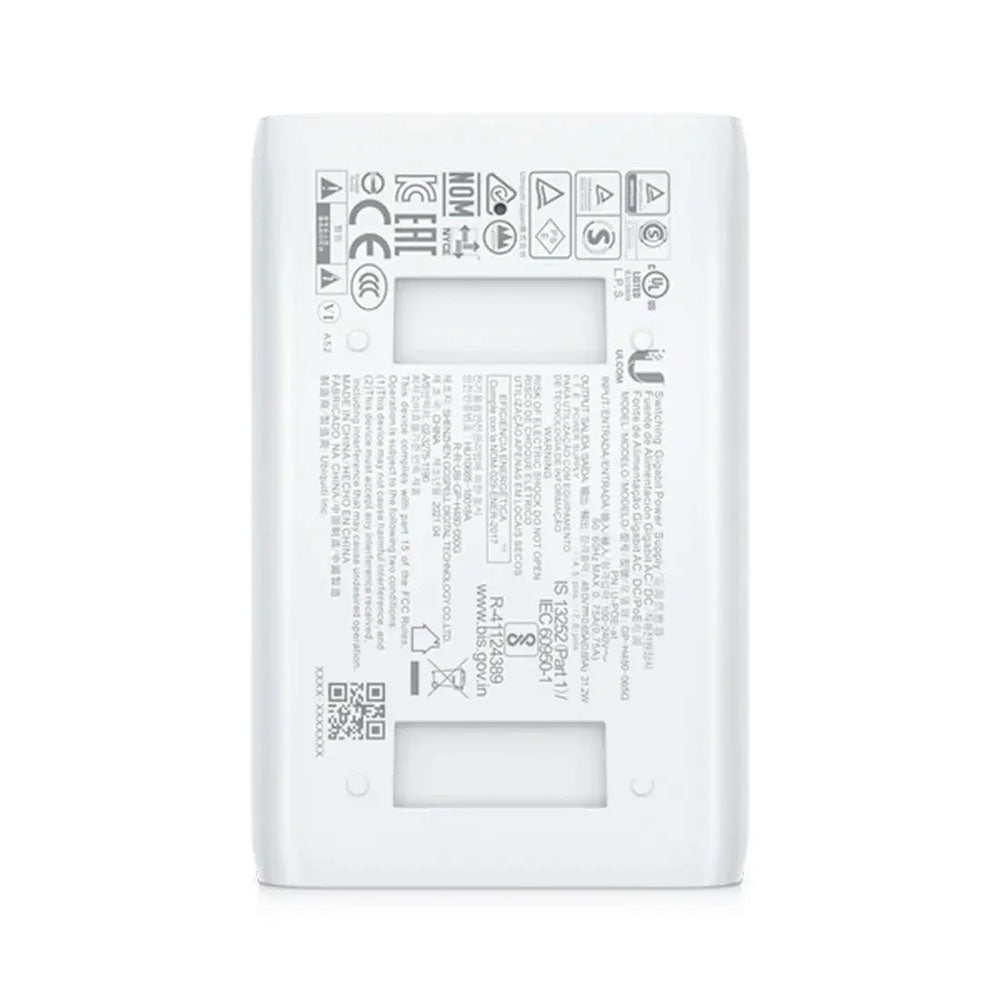 Fonte Injetor PoE+ Gigabit Ubiquiti 30W - U-POE-AT