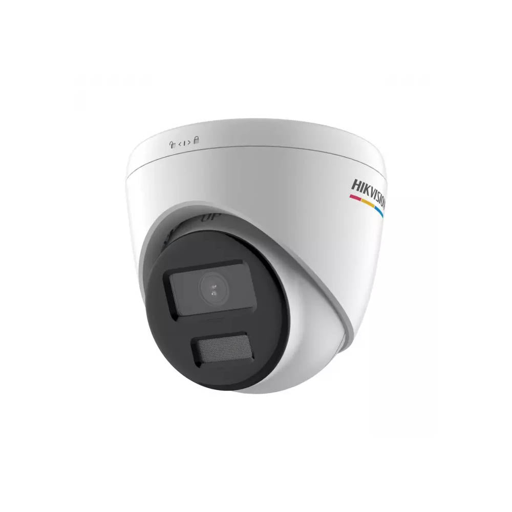 Câmera de Segurança IP Dome Hikvision 2Mp 2.8mm ColorVu - DS-2CD1327G0-L