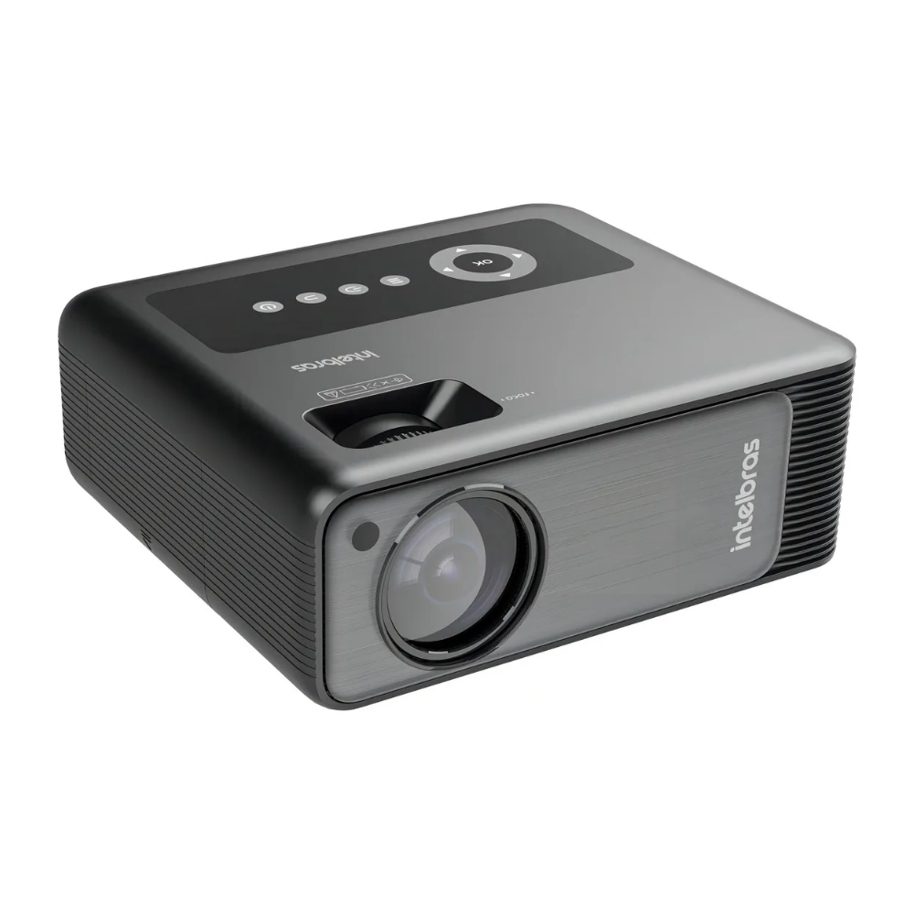 Projetor Intelbras PFL 6520 Full HD 7400 Lumens LED HDMI Usb Wi-fi 200 Pols - 4290058